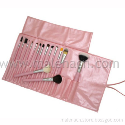 15PCS Professional Pink Makeup Brush Set